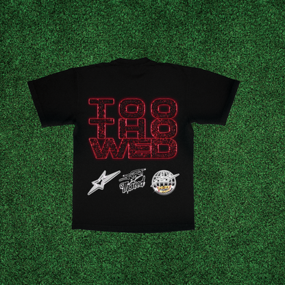TOO THOWED RED - BLACK SHIRT