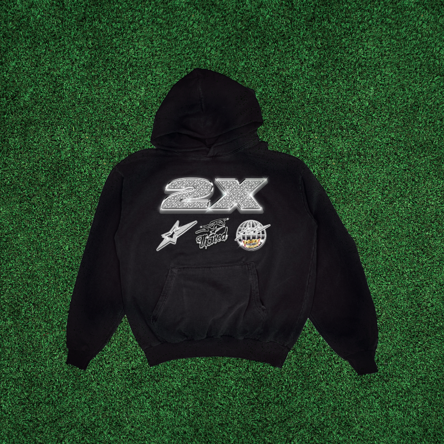 TOO THOWED RED - HOODIE