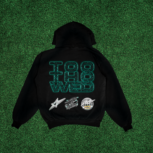 TOO THOWED TEAL - HOODIE
